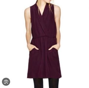 Wilfred Deep Purple Silk Dress